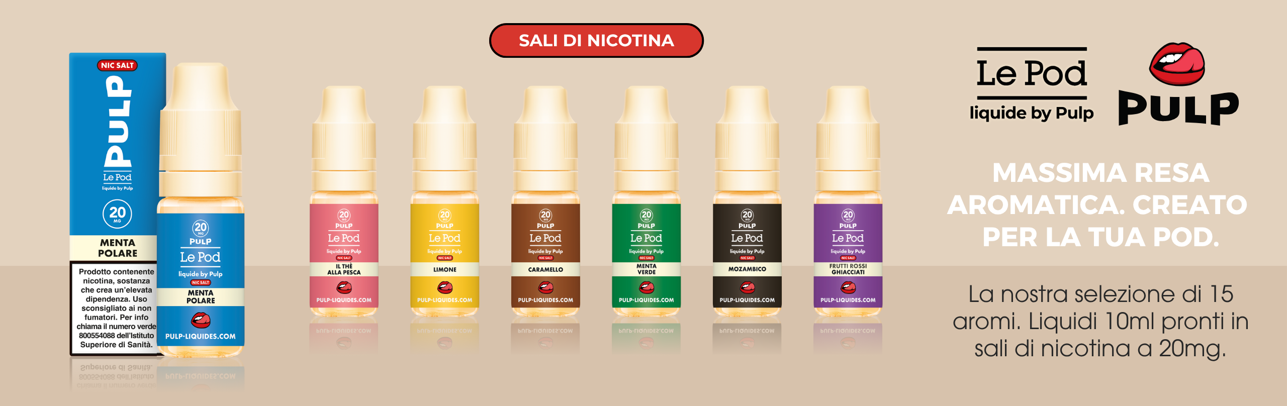 Pulp Le Pod Caramello